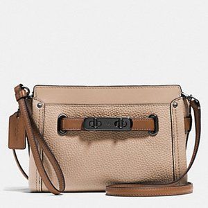 NWT COACH Swagger Crossbody/Wristlet Colorblock